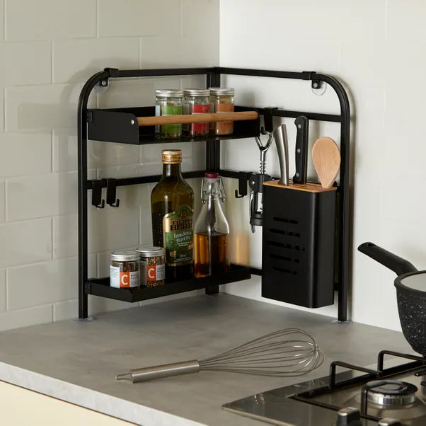 Multi-Functional Kitchen Corner Storage Rack